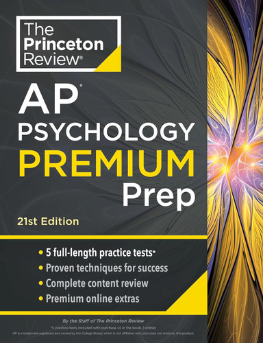 Princeton Review AP Psychology Premium Prep 21st Edition