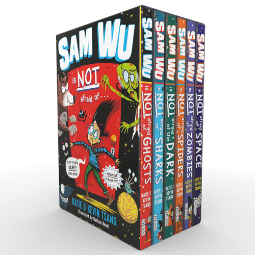 Sam Wu Is NOT Afraid Of Series 6 Books Collection Box Set by Katie &
