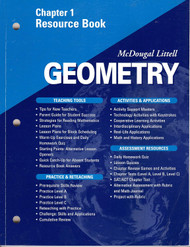 McDougal Littell - Geometry - Chapter 1 Resource Book