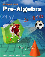 McDougal Littell Pre-Algebra: Resource Book Chapter 12