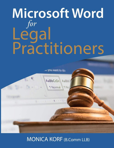 Microsoft Word For Legal Practitioners