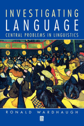 Invest Lang Probs in Linguistics (Language Library)