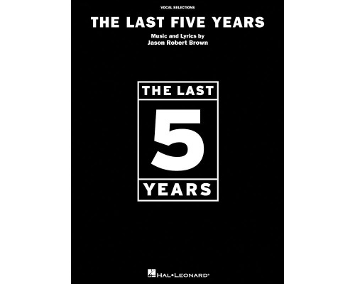 The Last Five Years - Vocal Selections Piano Vocal and Guitar Chords