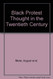 Black Protest Thought in the Twentieth Century