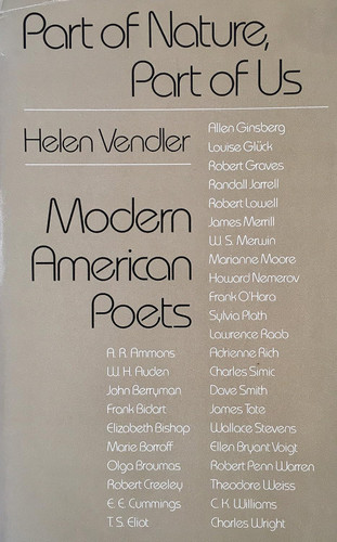 Part of Nature Part of Us: Modern American Poets