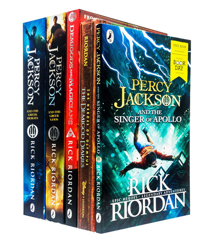 Rick Riordan Collection 5 Books Set - Percy Jackson and The Greek