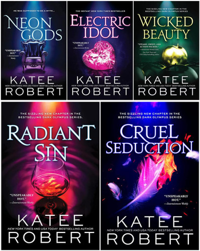 Dark Olympus Series 5 Books Set - Neon Gods Electric Idol Wicked