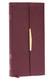 KJV Compact Checkbook Bible Burgundy Bonded Leather Red Letter: King