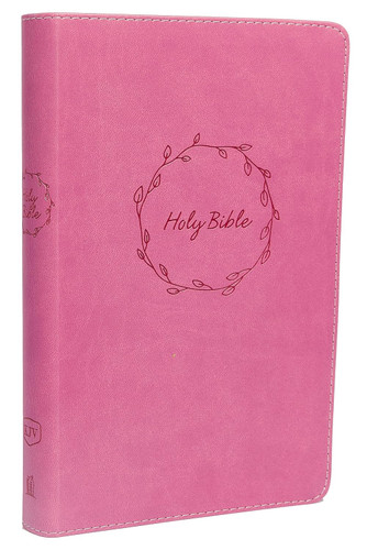 KJV Holy Bible: Deluxe Gift Pink Leathersoft Red Letter Comfort