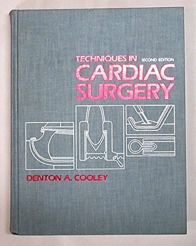 Techniques in Cardiac Surgery