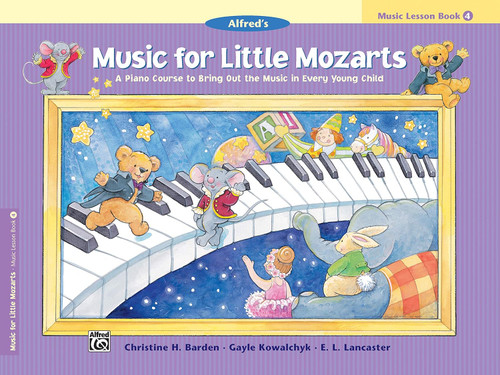 Music for Little Mozarts Music Lesson Book Bk 4