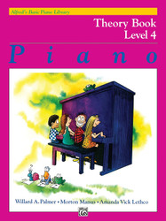 Alfred's Basic Piano Library Theory Bk 4
