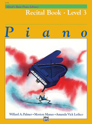 Alfred's Basic Piano Library Recital Book Bk 3