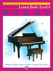 Alfred's Basic Piano Library Lesson Book Bk 4