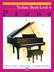 Alfred's Basic Piano Library Technic Bk 4