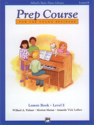 Alfred's Basic Piano Prep Course Lesson Book Bk E