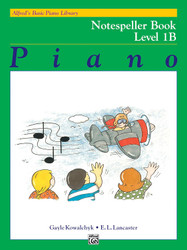 Alfred's Basic Piano Library Notespeller Bk 1B