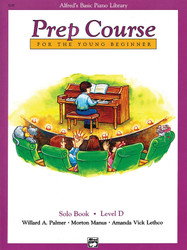 Alfred's Basic Piano Prep Course Solo Book Bk D