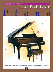 Alfred's Basic Piano Library Lesson Book Bk 6