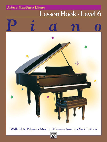 Alfred's Basic Piano Library Lesson Book Bk 6