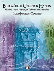 Burgm++ller Czerny & Hanon Piano Studies Selected for Technique and