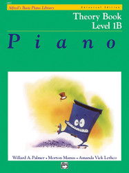 Alfred's Basic Piano Library Theory Bk 1B