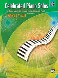 Celebrated Piano Solos Bk 2: Ten Diverse Solos for Late Elementary to