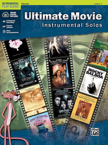Ultimate Movie Instrumental Solos: Clarinet Book & Online
