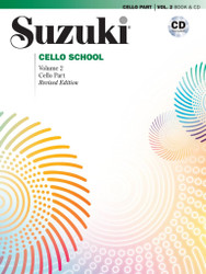 Suzuki Cello School Cello Part & CD Volume 2