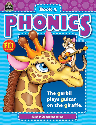 Phonics Book 3: Book 3 (Phonics (Teacher Created Resources)