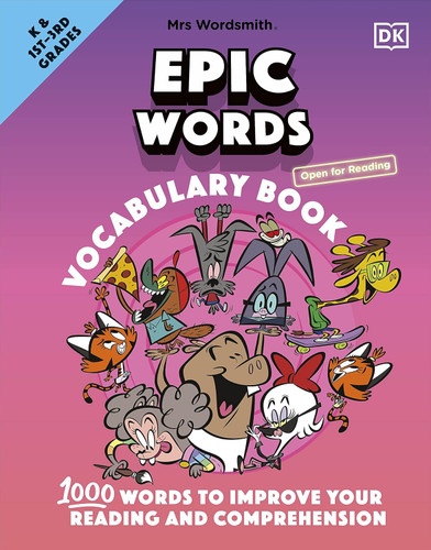 Mrs Wordsmith Epic Words Vocabulary Book Kindergarten & Grades 1-3