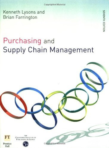 Purchasing And Supply Chain Management