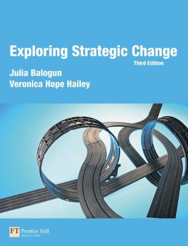 Exploring Strategic Change