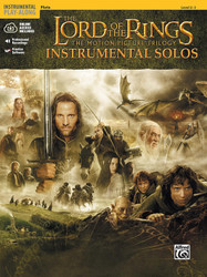 The Lord of the Rings Instrumental Solos: Flute Book & Online