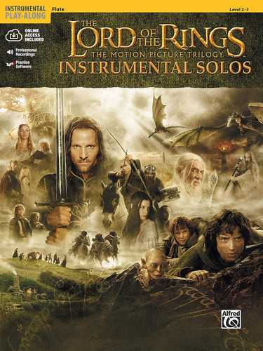 The Lord of the Rings Instrumental Solos: Flute Book & Online