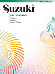 Suzuki Cello School Vol 6: Cello Part