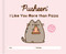 Pusheen: I Like You More than Pizza: A Fill-In Book