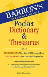 Pocket Dictionary & Thesaurus