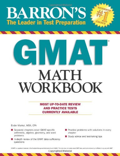 Barron's GMAT Math Workbook