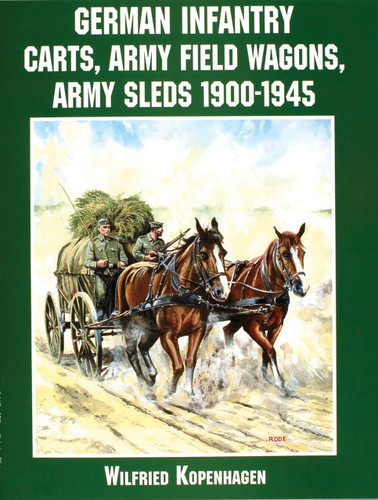 German Infantry Carts Army Field Wagons Army Sleds 1900-1945