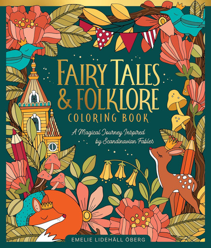 Fairy Tales & Folklore Coloring Book: A Magical Journey Inspired by