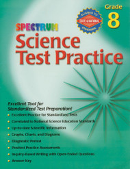 Science Test Practice Grade 8 (Spectrum)