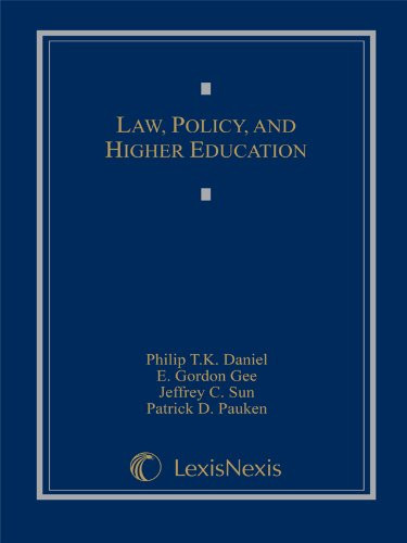 Law Policy and Higher Education