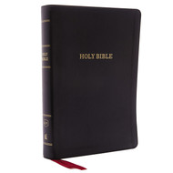 Holy Bible: Giant Print with 53000 Cross References Deluxe Black