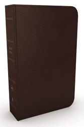 NKJV Minister's Bible Leathersoft Brown Red Letter Comfort Print: