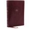 The KJV Open Bible: Complete Reference System Burgundy Leathersoft