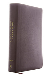 NIV Maxwell Leadership Bible Leathersoft Black Comfort Print: Holy