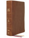 NET Bible Full-notes Edition Genuine Leather Brown Thumb Indexed