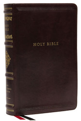NKJV Personal Size Reference Bible Sovereign Collection Leathersoft