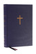 NKJV Single-Column Wide-Margin Reference Bible Cloth over Board Blue